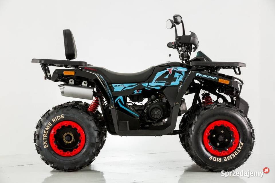 Quad FourCraft 250 24 NAJWIĘKSZY XXXL Ledy czterosuwowy wielkopolskie sprzedam