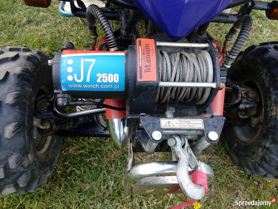Quad Bashan 200 na WAŁ Wyciągarka Chłodnica sprzedam