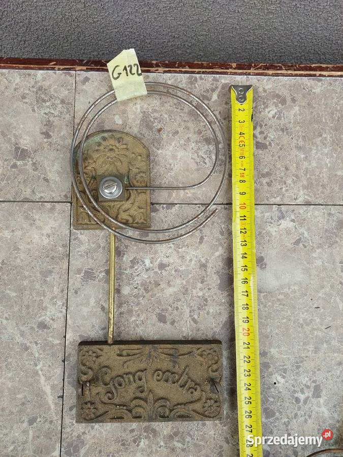 G122 Gong spiralny starego zegara ściennego Gong sprzedam