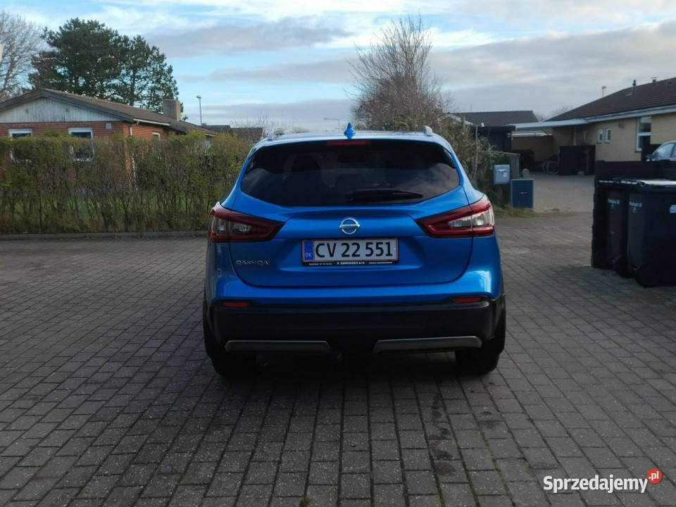 Nissan Qashqai II 20132021 niebieski Sadlno