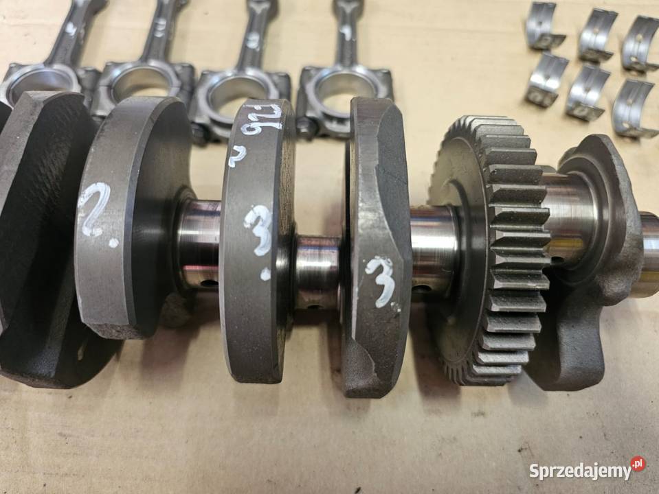 Yamaha FZ6 R6 rj05 wał korbowy korbowody panewki Jelenia Góra