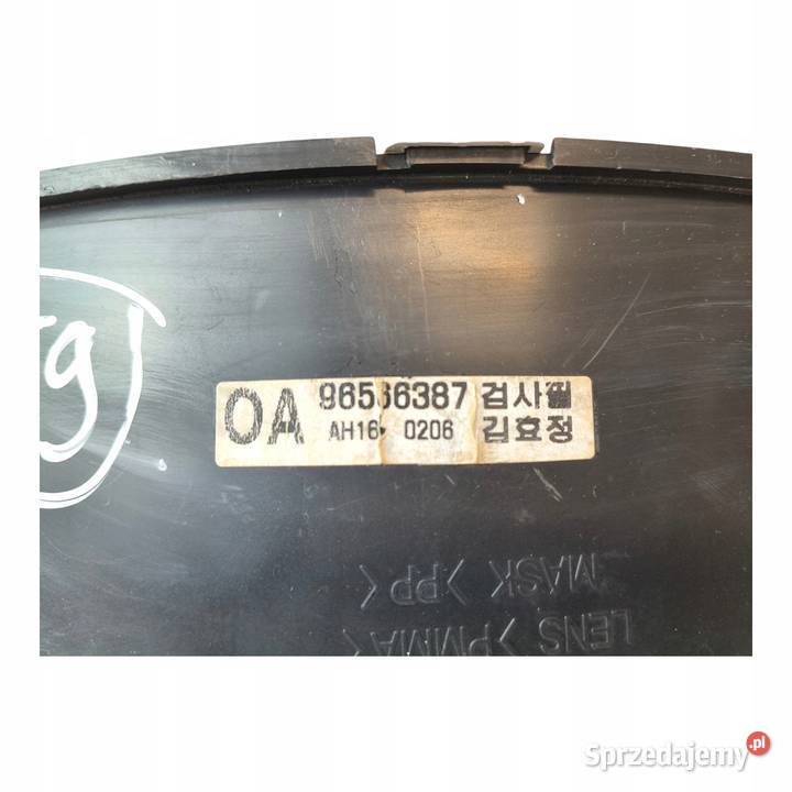LICZNIK ZEGARY 96566387 Chevrolet Matiz 08 6V Chełm sprzedam