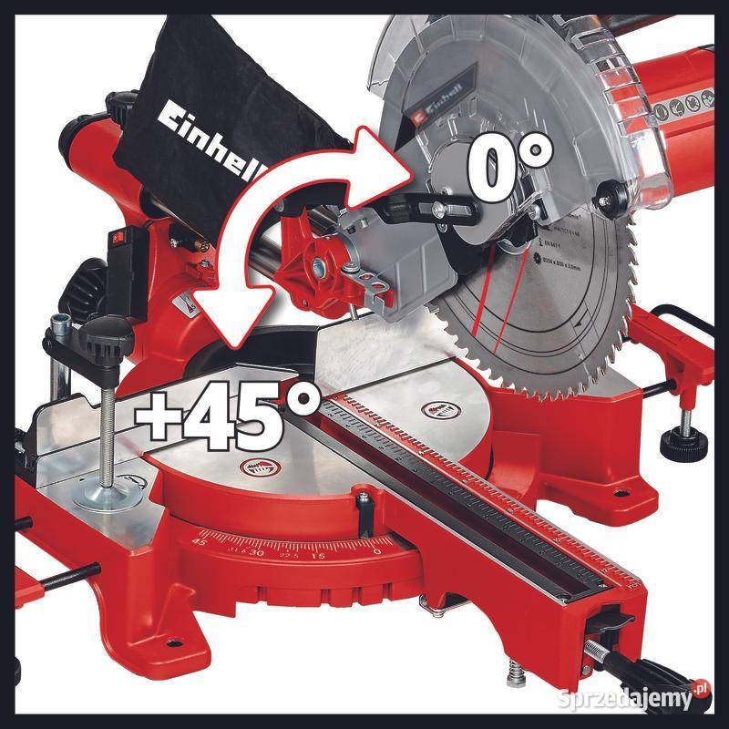 UKOŚNICA Z POSUWEM EINHELL TCSM 2542B Wyrzeka