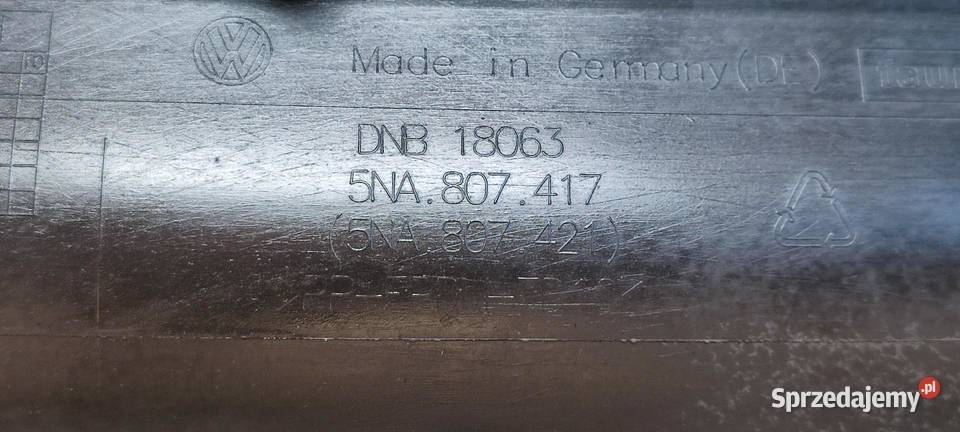 VW TIGUAN II ZDERZAK TYŁ RLINE LC5B 2018 I7F