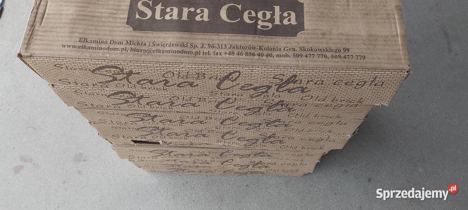 Stara cegła płytki elewacyjne Augustów