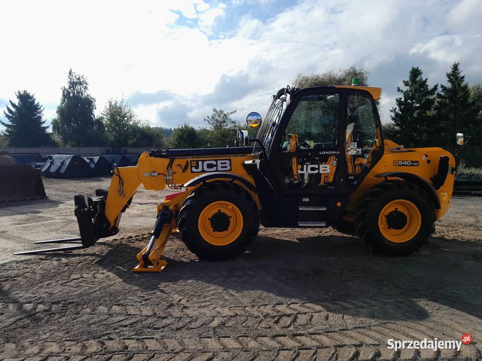 JCB 540140 2021R ŁADOWARKA TELESKOPOWA pełny VAT wielkopolskie