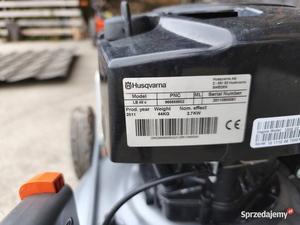 Kosiarka husqvarna lb 48 e Kamień