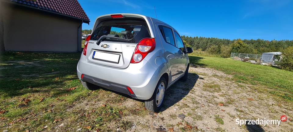 Chevrolet Spark 1 właściciel Salon Polska Serwis skórzana tapicerka warmińsko-mazurskie sprzedam