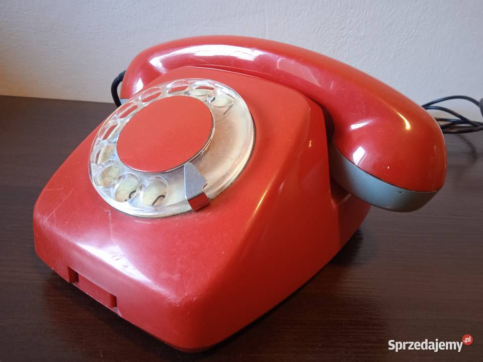 Telefon tarczowy PRL Elektrim CB740 Poznań