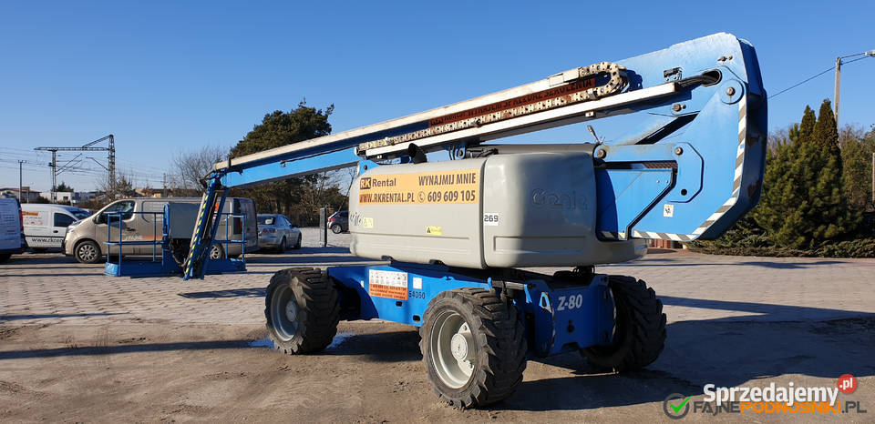 Podnośnik przegubowy Genie Z8060 Z80 260PX UDT nie Bydgoszcz sprzedam