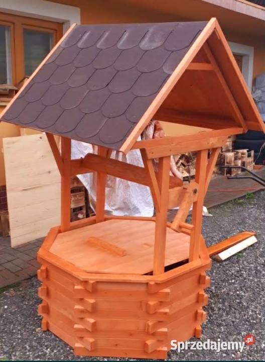 Studnia ogrodowa ozdobna drewniana PRODUCENT Jordanów