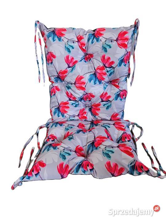 Poduszka na krzesło z oparciem Ratan Ogród