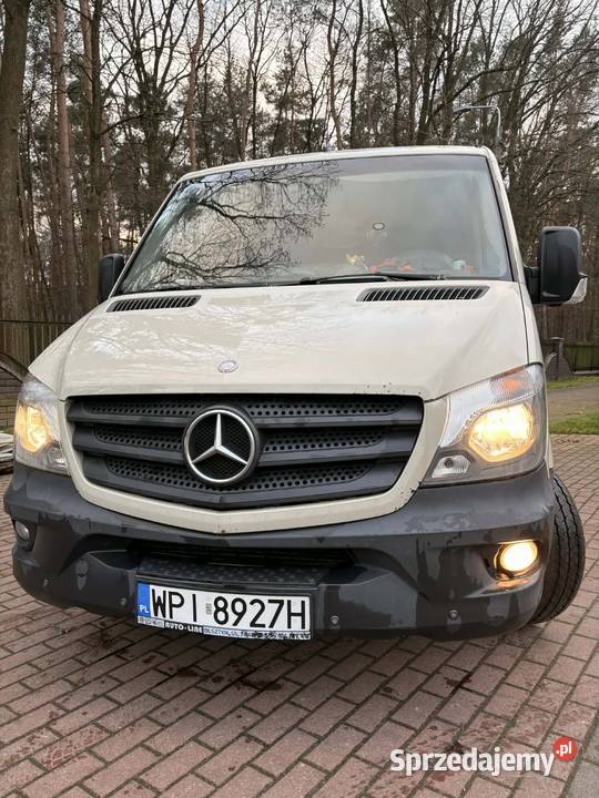Mercedes Sprinter 2015 salon Polska drugi światła przeciwmgłowe mazowieckie Piaseczno