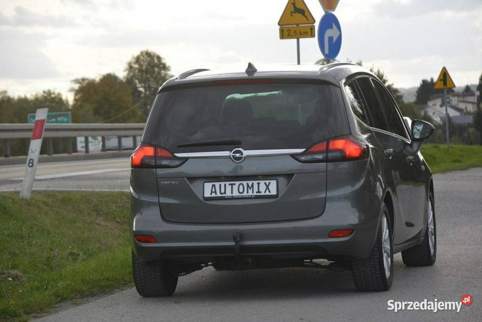 Opel Zafira 14Turbo doinwestowany 7osobowy isofix Sędziszów Małopolski