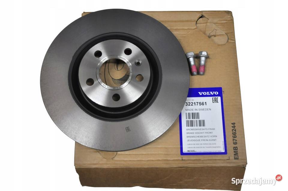 VOLVO S60 II oryginal tarcze hamulcowe przod OE Bielany Wrocławskie