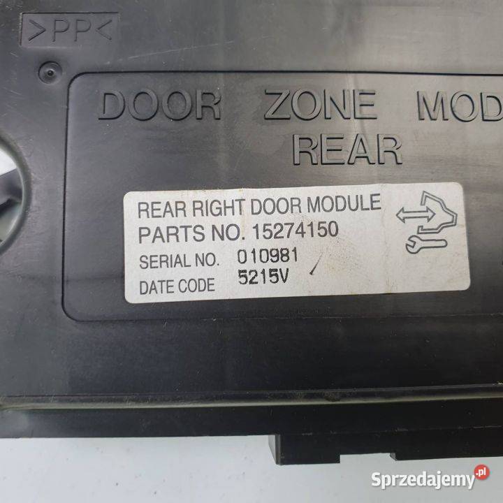 MODUŁ CADILLAC SEVILLE STS 15274150 osobowe Części samochodowe kujawsko-pomorskie Lipno