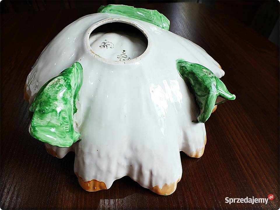 Patera Muszla na owoce porcelana glazurowana Żary