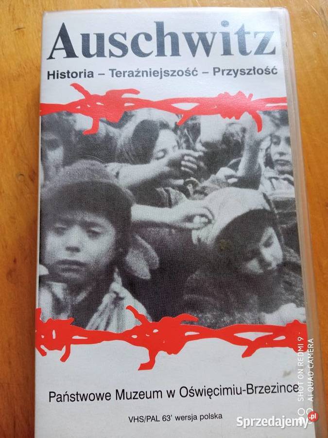 Film Kaseta VHS AuschwitzBirkenau Stan Idealny śląskie Katowice sprzedam