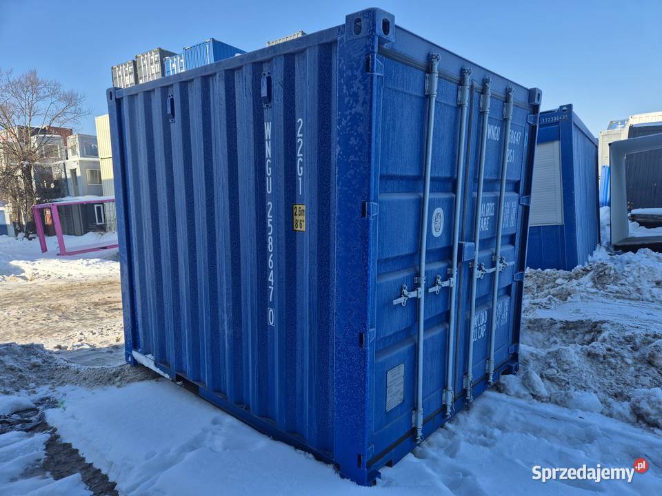 Kontenery 10DV OW magazyny garaże schowki Gdańsk
