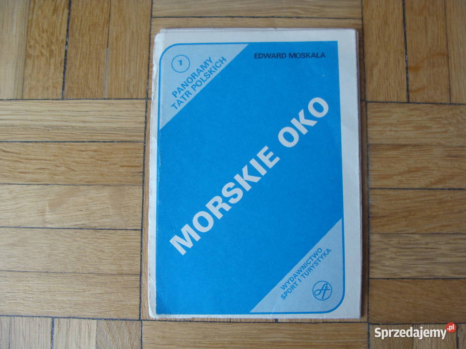 Mapa Morskie Oko 1986 Pozostałe Poznań