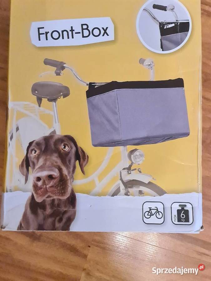 Nowy kosz psa transporter na rower