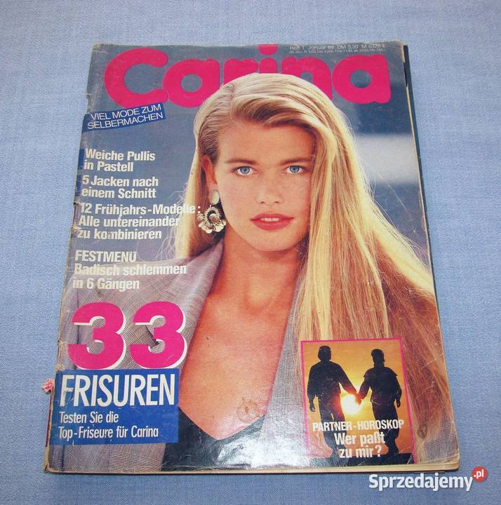 Carina Burda 11989 Moda młodzieżowa z wykrojami Skępe sprzedam