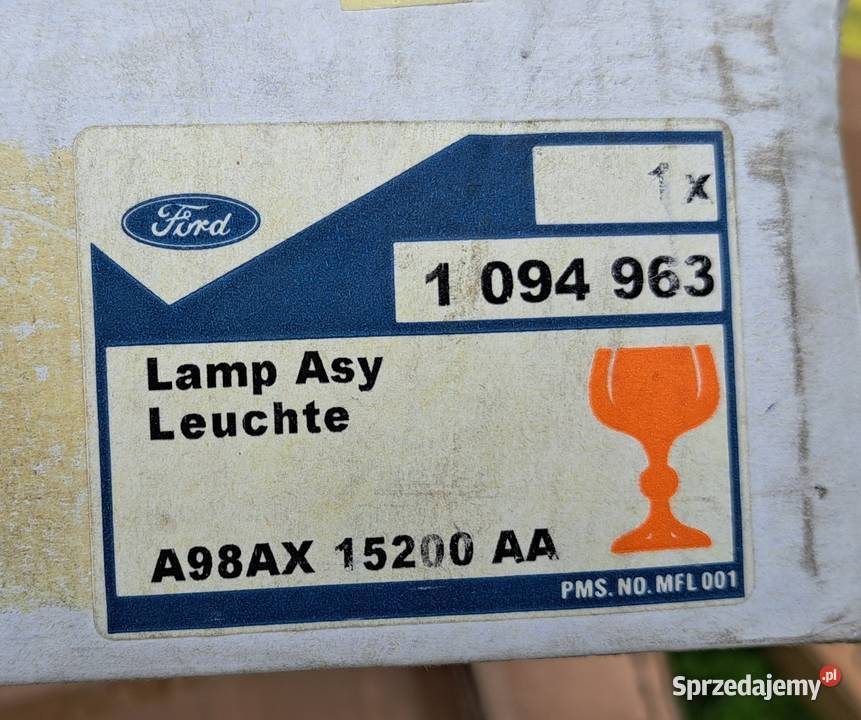 Halogen Ford Focus mk1 osobowe zachodniopomorskie Pyrzyce