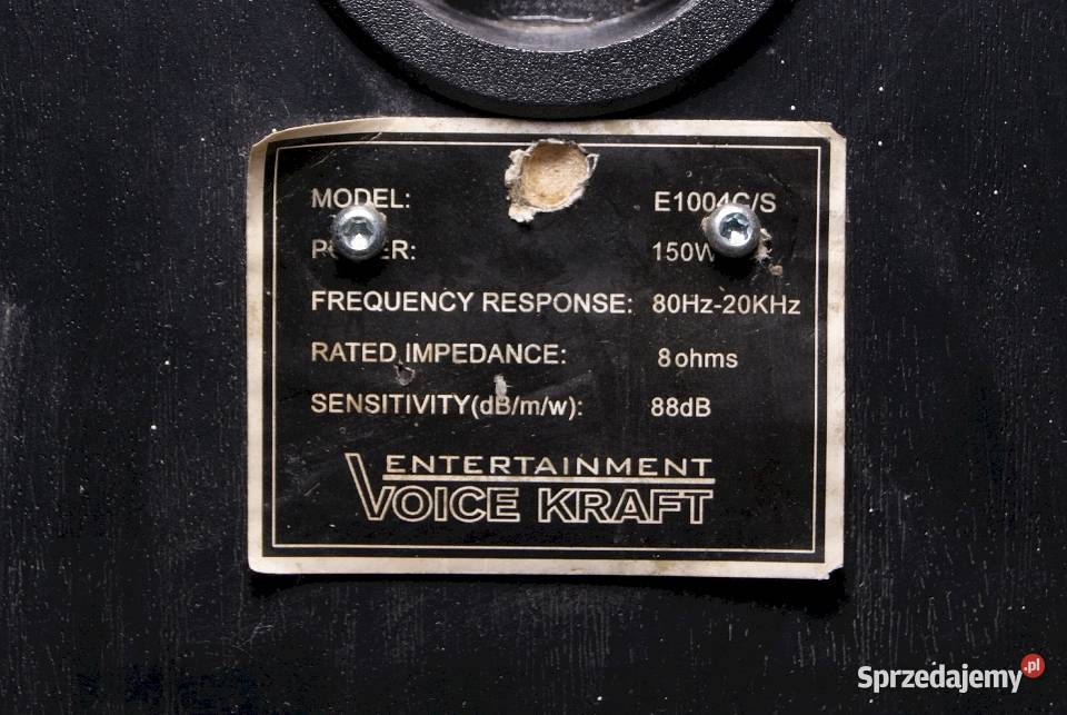 Głośnik Voice Kraft łódzkie Łódź