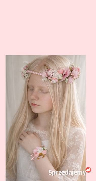 Wianek dziewczynki komunijny Poznań