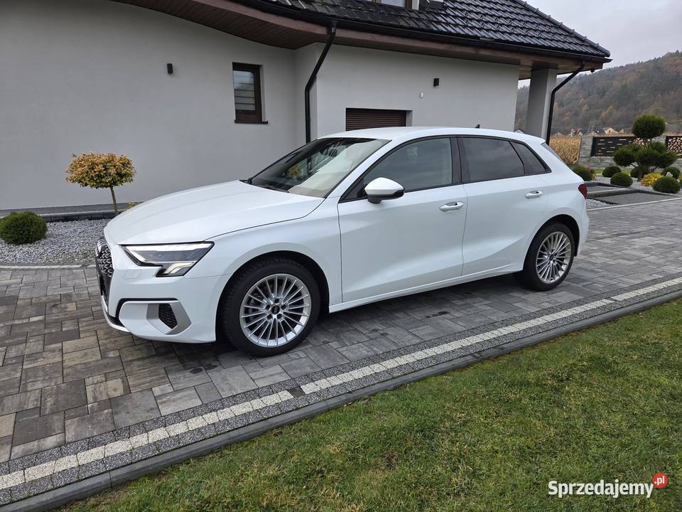 Audi A3 SPORTBACK 2022r 20 116 Zarejestrowany 90822km małopolskie Wojnicz