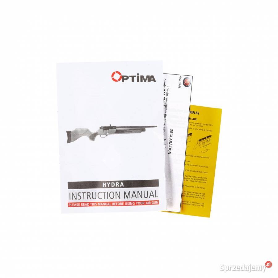 Wiatrówka PCP Optima by Hatsan Hydra 635 mm Przyłęki