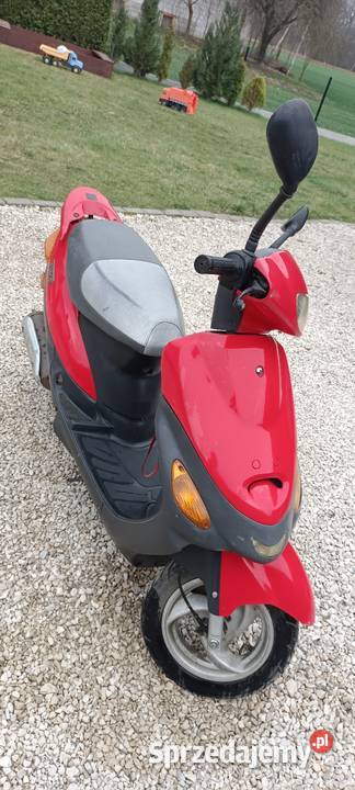 Skuter 50cc 1 właściciel 2005r czterosuwowy Motoryzacja Czermin
