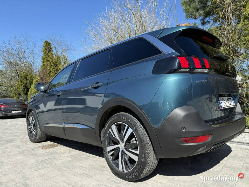 Peugeot 5008 Zadbany z oryginalnym niskim zielony Poznań