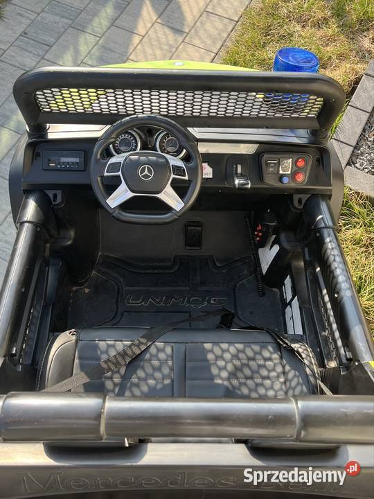 Auto na akumulator dzieci Mercedes Unimog 4x4 XL Łódź