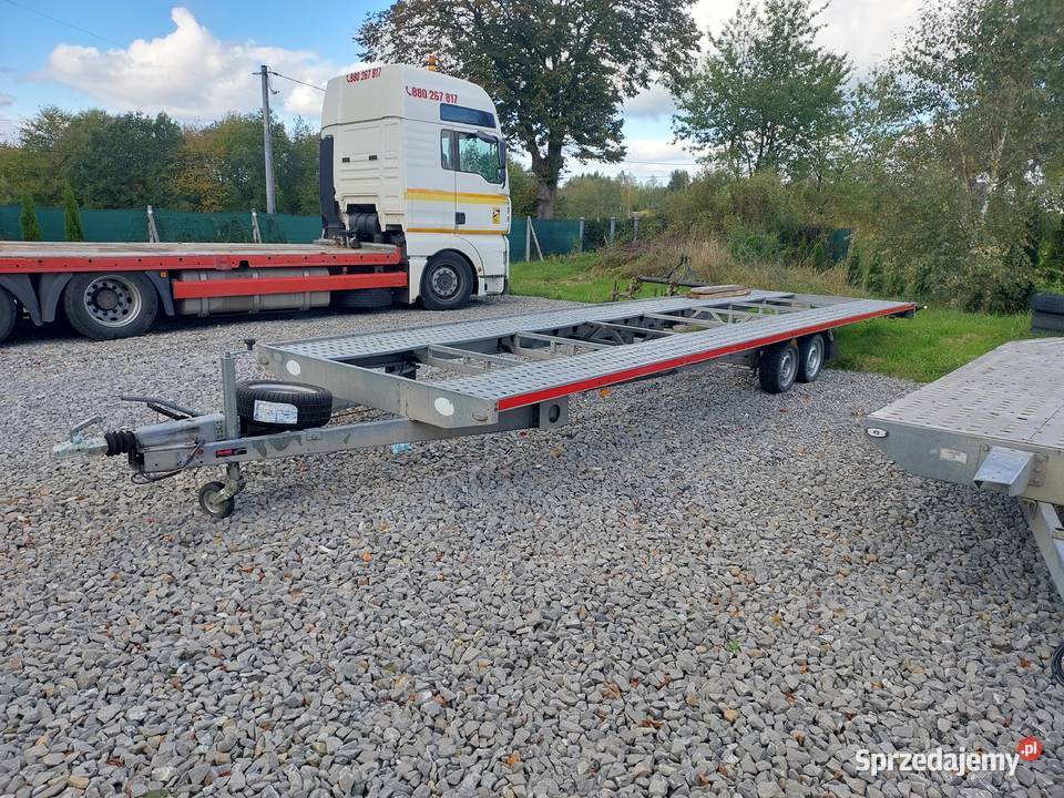 Przyczepa Laweta platforma 35t 3500 dłużyca 8m x Joniny