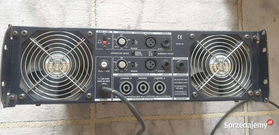 koncowka mocy ADS PLX 3200w Wrocław sprzedam