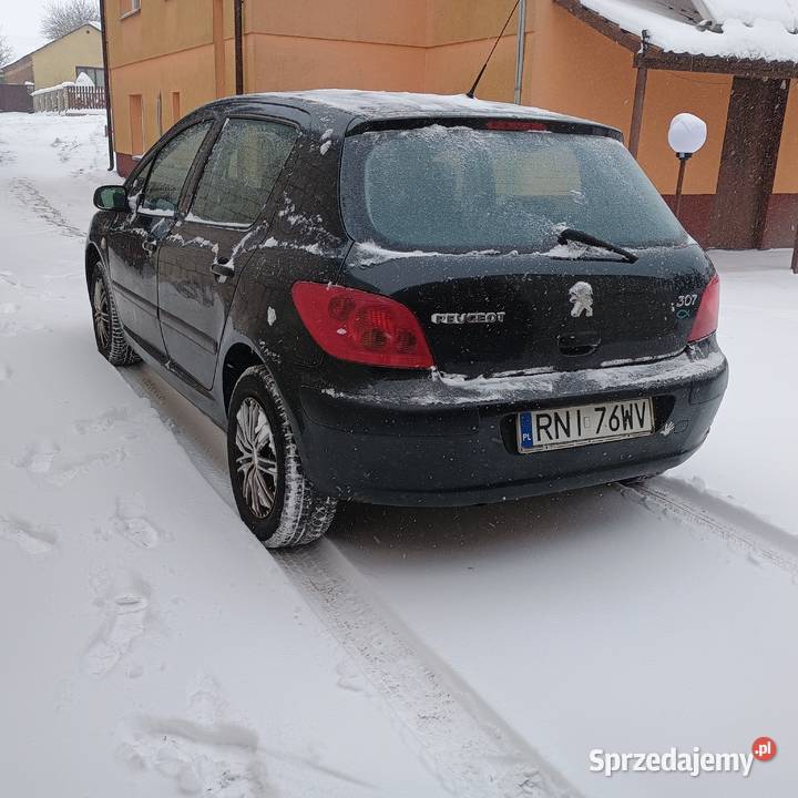 Peugeot 307 14 BenzynaGaz Przyjme samochod w 307 Bychawa sprzedam