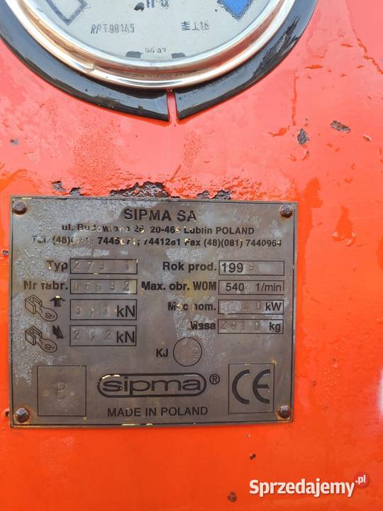 Prasa Sipma Z 2791 super stan oryginał transport Parczew sprzedam