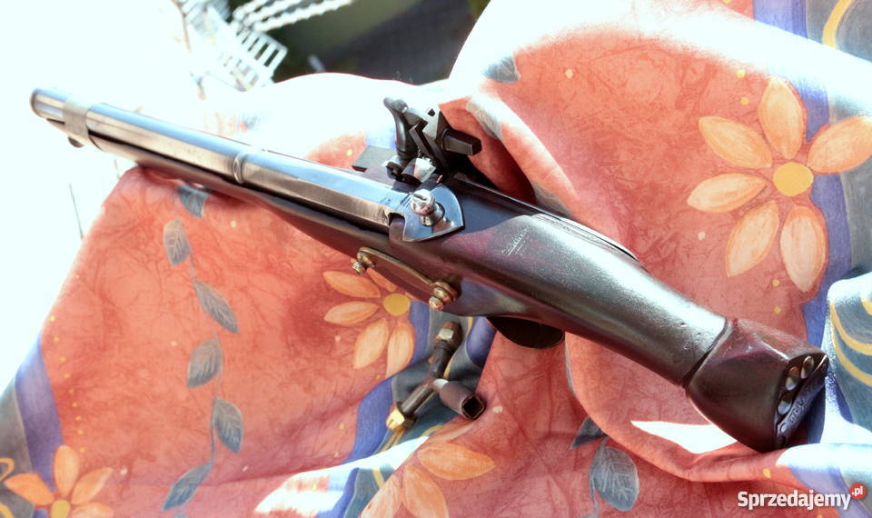 HUSARSKI XVII w CZARNO PROCHOWY PISTOLET Z Sokółka sprzedam