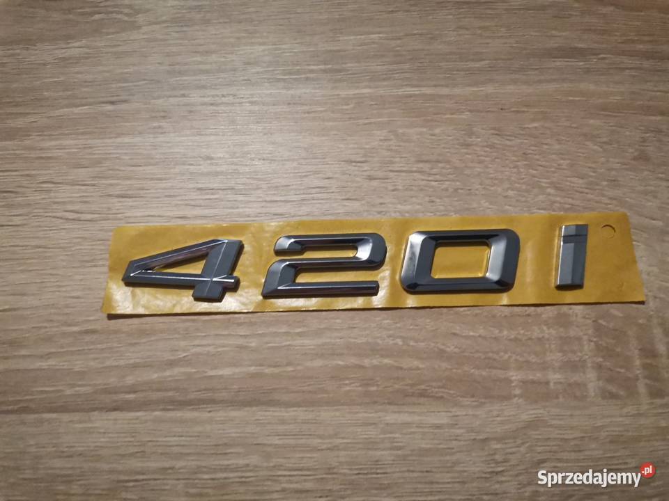 BMW F32 F33 F36 EMBLEMAT ZNACZEK SREBRNY KLAPY Międzychód