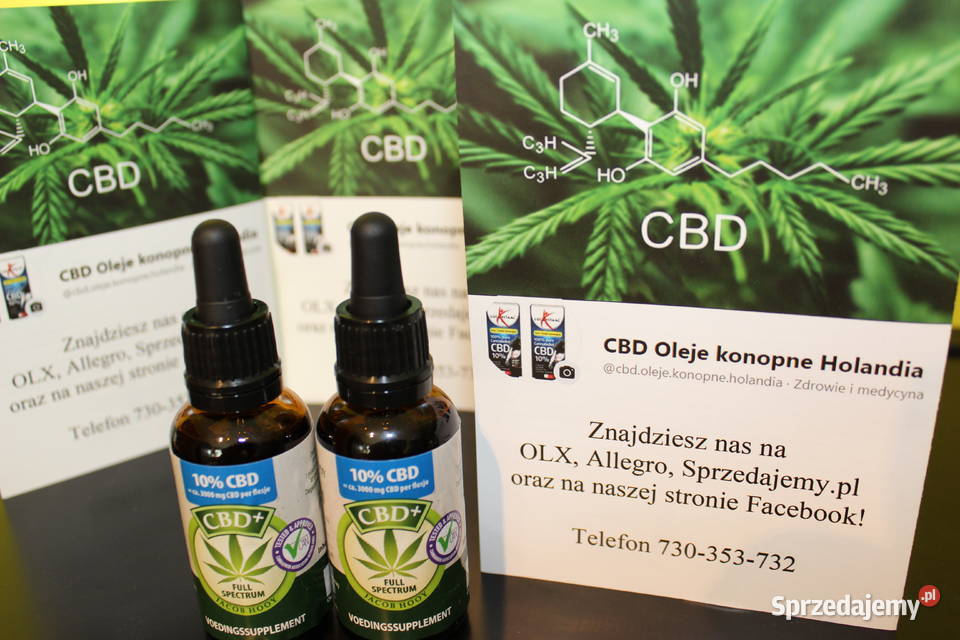 Jacob Hooy CBD Olej konopny 10 30ml Łódź
