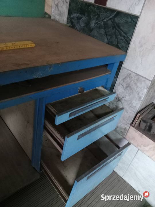Stół warsztatowt z imadłem śląskie Bielsko-Biała sprzedam