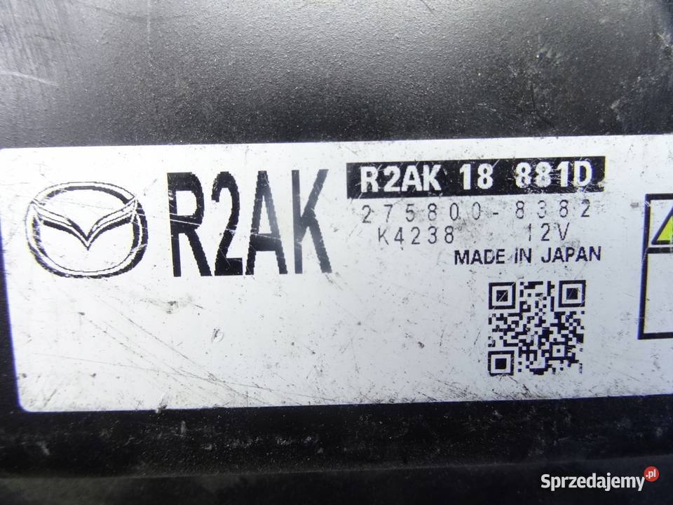 R2AK18881D MAZDA 3 BL STEROWNIK SILNIKA wielkopolskie sprzedam