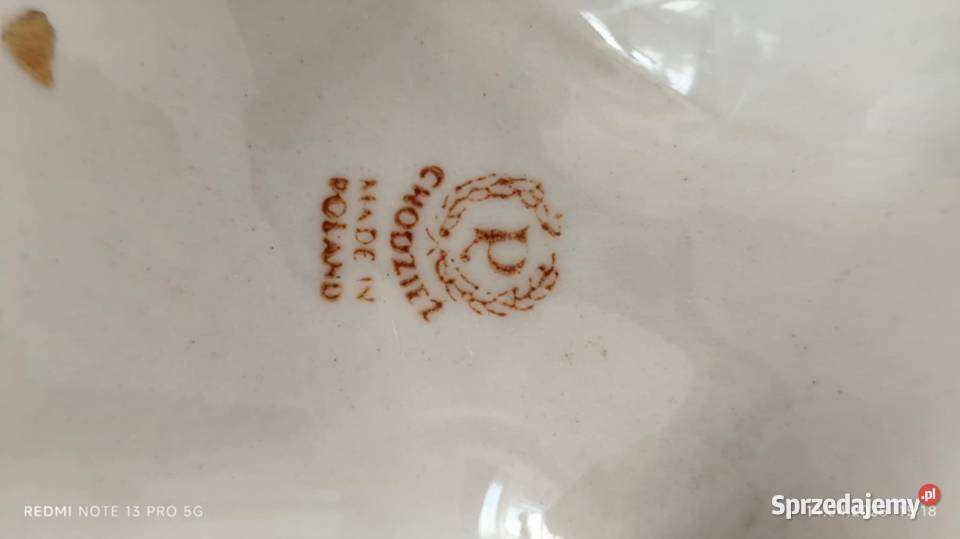 Figurka Porcelanowa Niedźwiedź Chodzież dolnośląskie