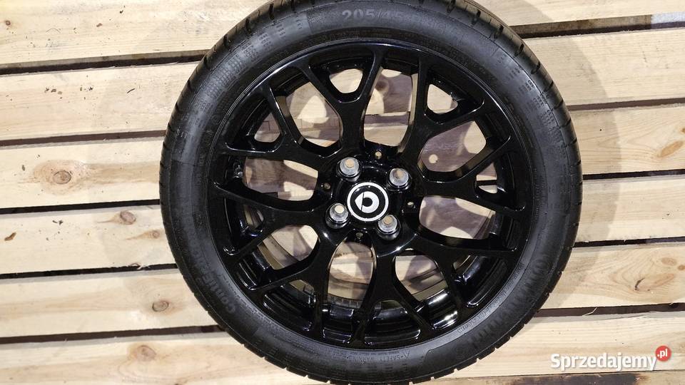 Alufelgi Smart EQ komplet z oponami Kielce