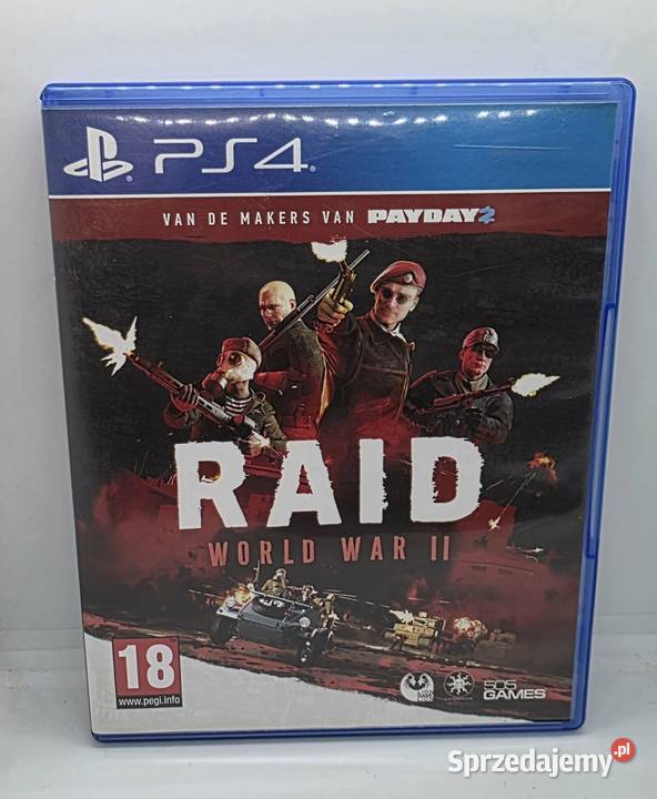 Gra Raid World War II 4 Kultura i Rozrywka Elbląg sprzedam