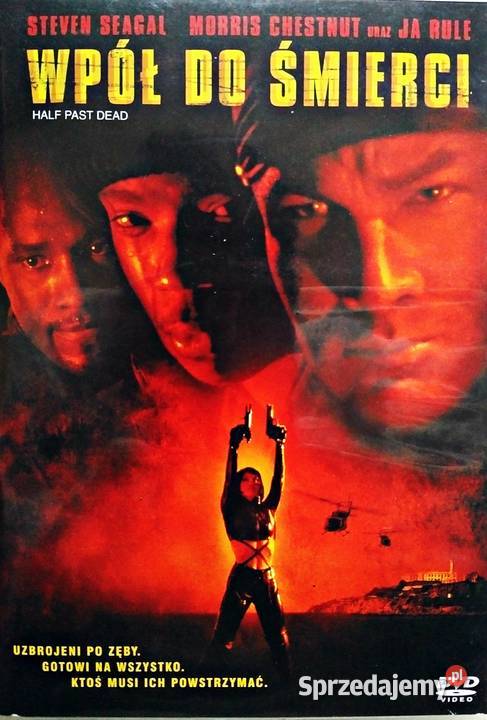 WPÓŁ DO ŚMIERCI STEVEN SEAGAL 1 płyta Kalisz sprzedam