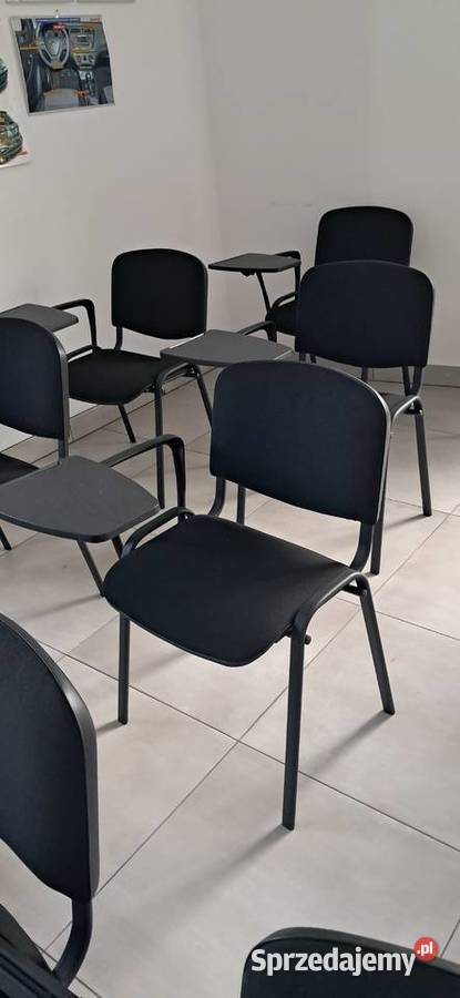 Krzesla konferencyjne z pulpitem Tokarnia sprzedam