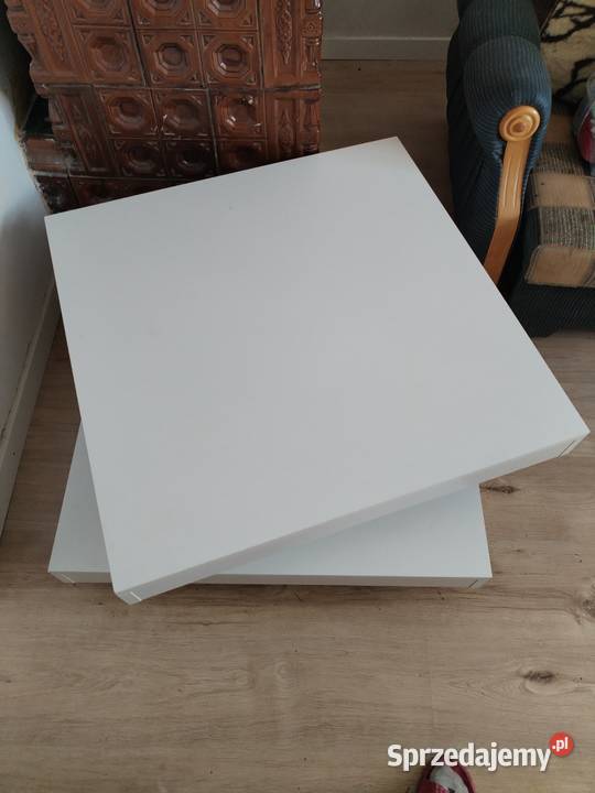 Stolik kawowy biały 35cm Bielsko sprzedam