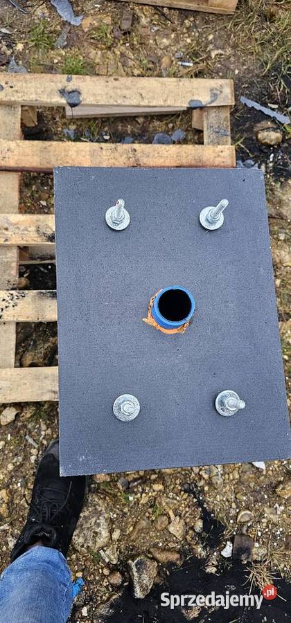 Fundament lampy , fundament ładowarki samochodowej , podstawa , fundament